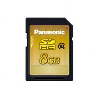 Panasonic RP-SDW08GE1K SDHC Memory Card (RPSDW08GE1K) Panasonic RP-SDW08GE1K SDHC Memory Card (RPSDW08GE1K)